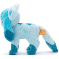 Officiële Pokemon knuffel Glaceon KutaKutaTatta 27cm lang Takara tomy (Small)